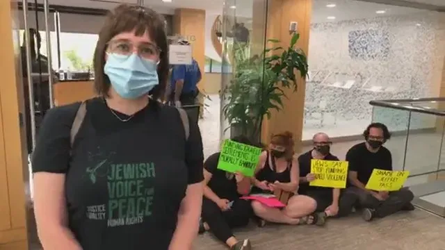 JVP Philly protest Facebook May 21 2021 Part 3_Alissa Wise accuses Yass and Dantchik of complicity in genocide_#110